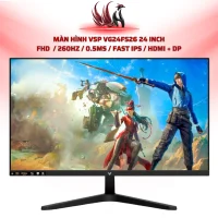 Màn Hình VSP VG24FS26 24 Inch FHD  / 260Hz / 0.5ms / Fast IPS / HDMI + DP | HOCO STORE PC
