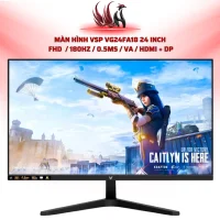 Màn Hình VSP VG24FA18 24 Inch  FHD  / 180Hz / 0.5ms / VA / HDMI + DP | HOCO STORE PC