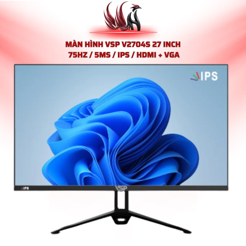 Màn Hình VSP V2704S 27 Inch  75Hz / 5ms / IPS / HDMI + VGA| HOCO STORE PC