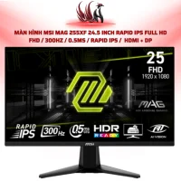 Màn Hình MSI MAG 255XF 24.5 Inch Rapid IPS Full HD  fhd / 300Hz / 0.5ms / Rapid IPS /  HDMI + DP  | HOCO STORE PC 