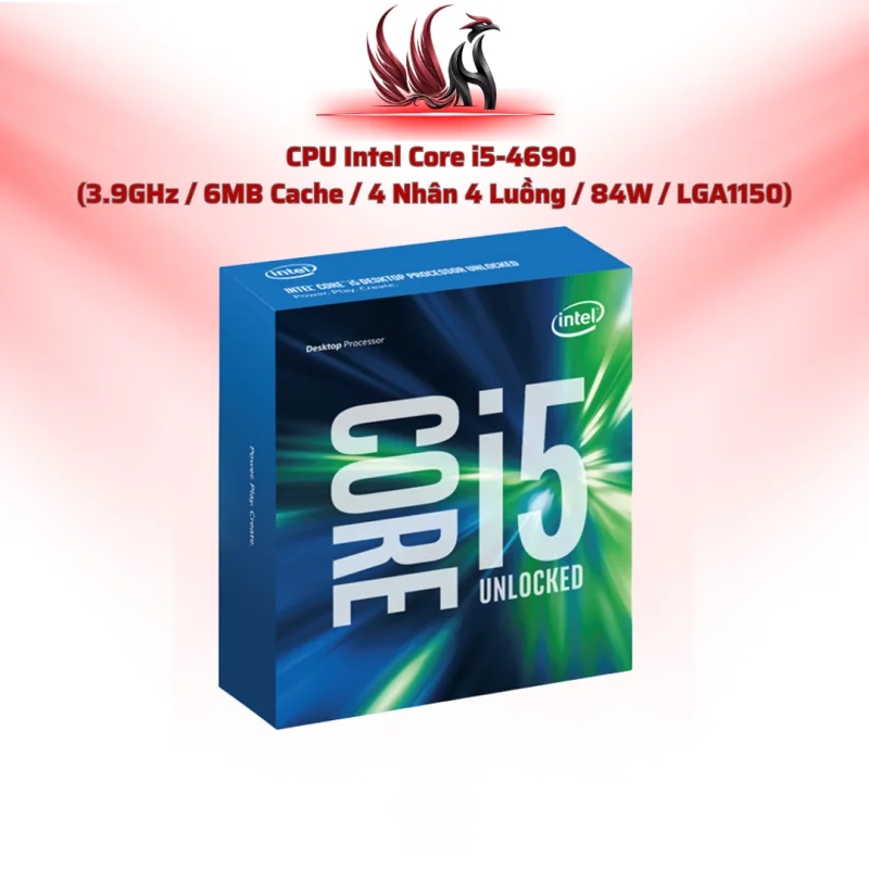 CPU Intel Core i5-4690 4C/4T 3.9GHz Cache 6MB LGA1150| HOCO STORE PC