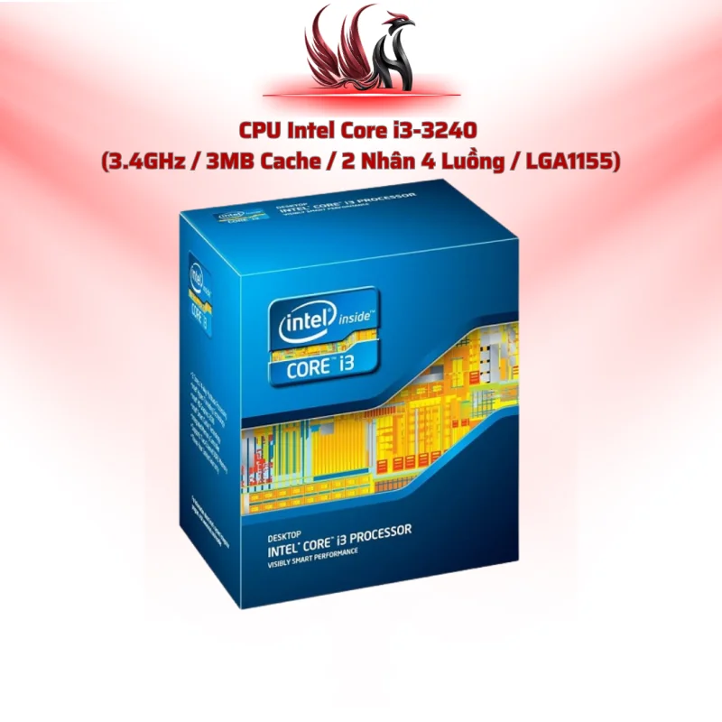 CPU Intel Core i3 3240 2C/4T 3.4GHz Cache 3MB LGA1155 | HOCO STORE PC