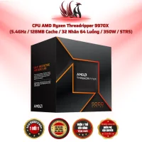 CPU AMD Threadripper 9970X 32C/64T 5.4GHz 128MB STR5 | HOCO STORE PC