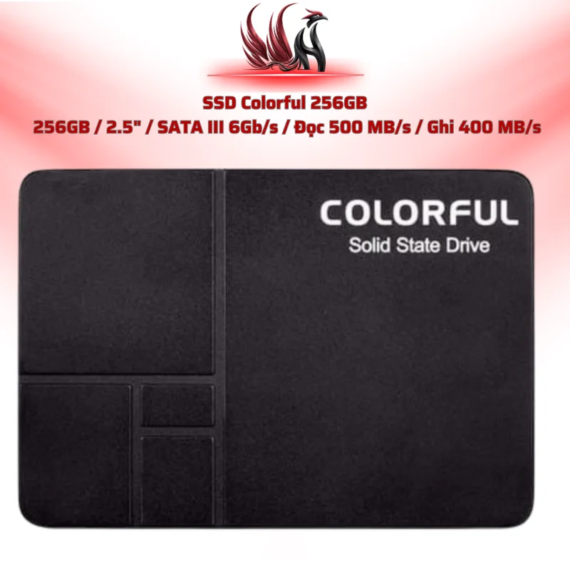 SSD Colorful SL500 256GB  256GB / 2.5" / SATA III 6Gb/s / Đọc 500 MB/s / Ghi 400 MB/s | HOCO STORE PC