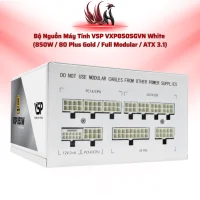 Nguồn VSP VXP850SGVN Trắng – 850W Gold, Full Modular, ATX 3.1 | HOCO STORE PC