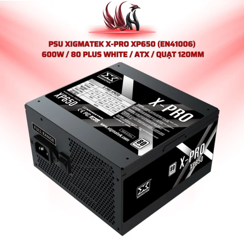 Nguồn Xigmatek X-PRO XP650 600W 80 Plus | HOCO STORE PC
