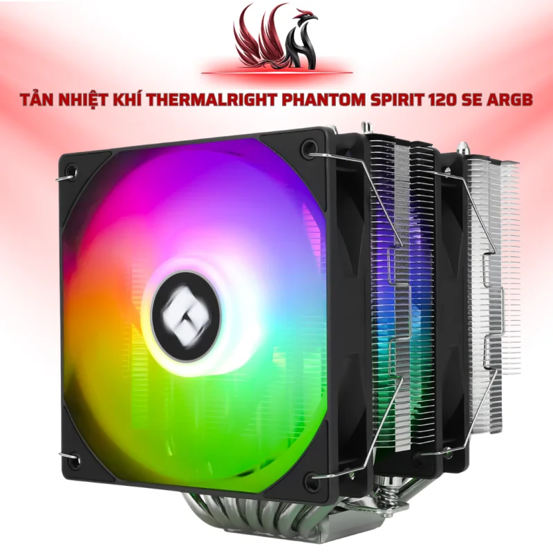 Tản Nhiệt Khí Thermalright Phantom Spirit 120 SE Black | HOCO STORE PC