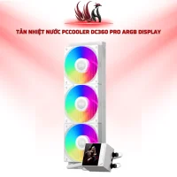 Tản Nhiệt Nước PCCOOLER DC360 Pro ARGB Display White | HOCO STORE PC
