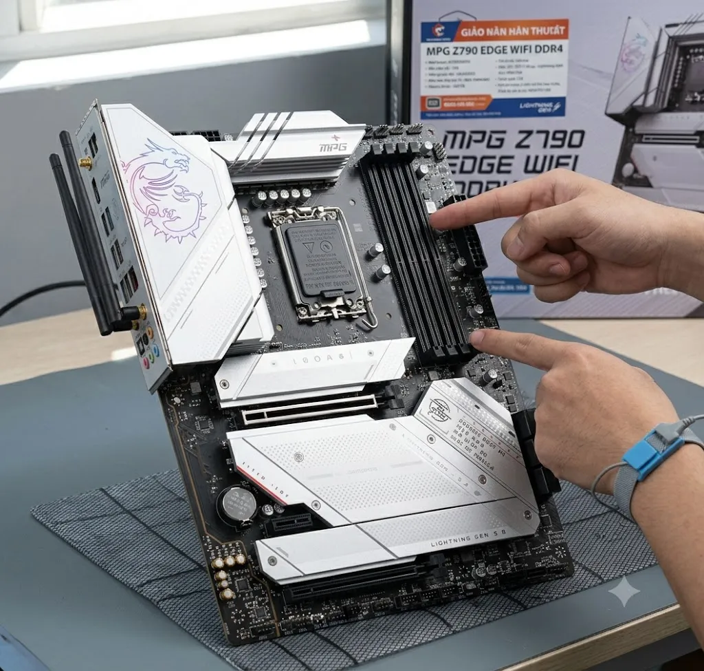 Bo Mạch Chủ MSI MPG Z790 EDGE WIFI DDR4
