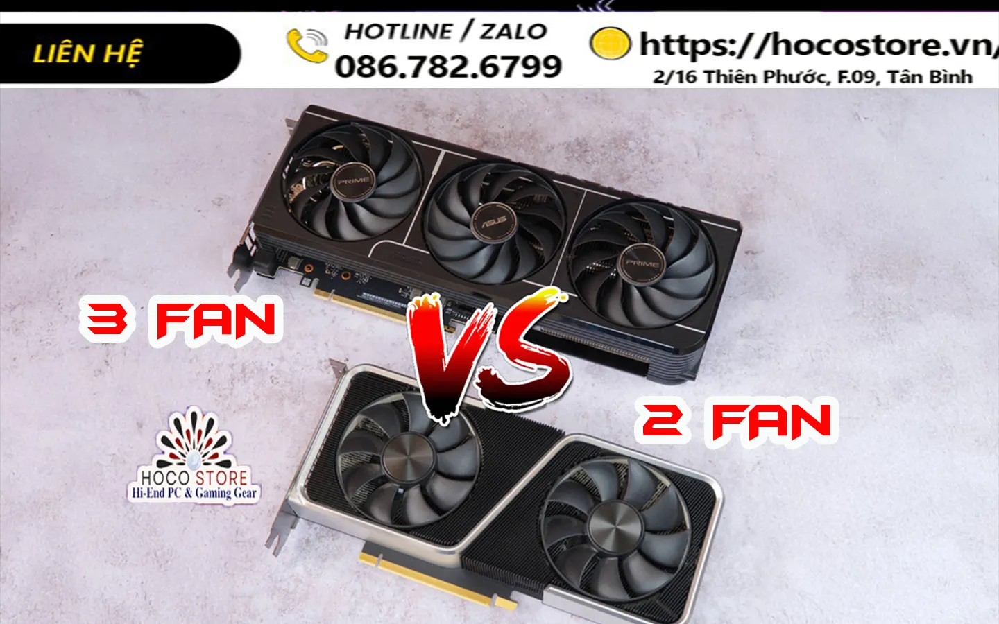 RTX 5060 Ti 2 Fan Và 3 Fan Có Gì Khác Nhau