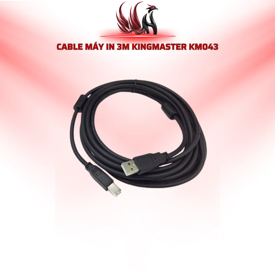 Cáp Máy In Kingmaster KM043 USB 3M | HOCO STORE