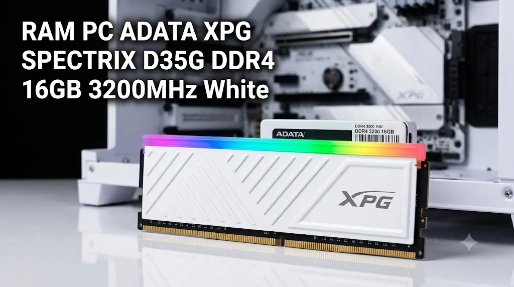 RAM ADATA XPG Spectrix D35G DDR4 16GB 3200MHz White