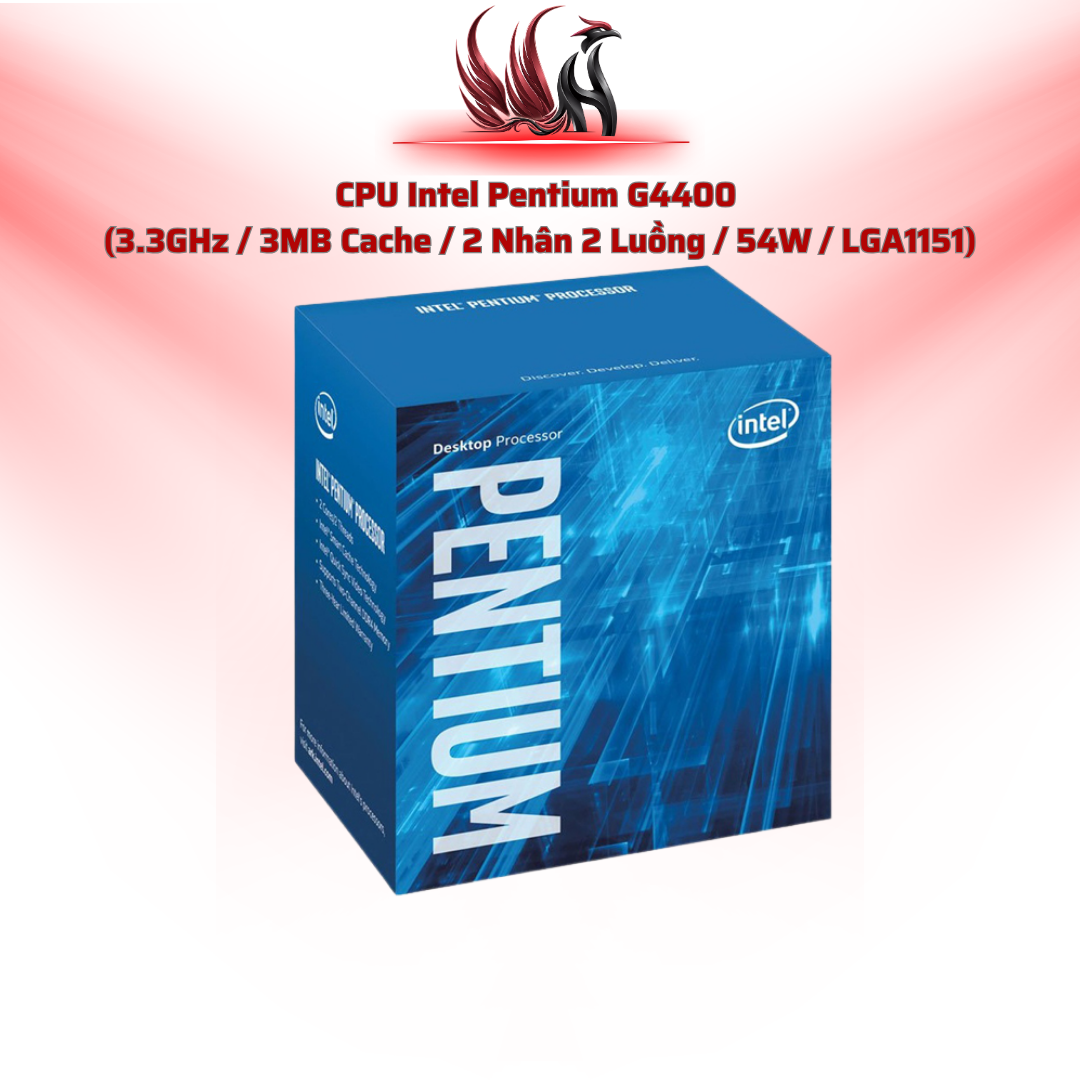 CPU Intel Pentium G4400 2C/2T 3.3GHz Cache 3MB LGA1151 | HOCO STORE PC