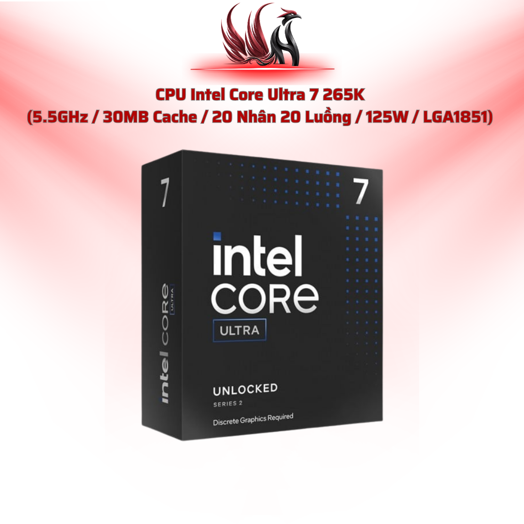 CPU Intel Core Ultra 7 265K 20C/20T LGA1851 5.xGHz DDR5 Gaming | HOCO STORE PC