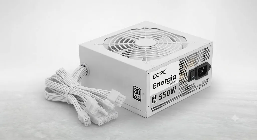 Nguồn Máy Tính OCPC ENERGIA WH550 White 80+ 550W