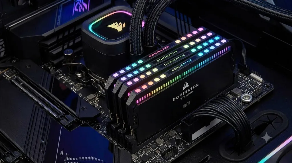 RAM PC Corsair Dominator Titanium RGB