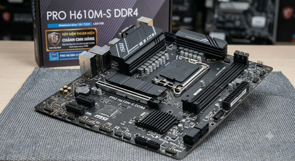 Bo Mạch Chủ MSI PRO H610M-S DDR4