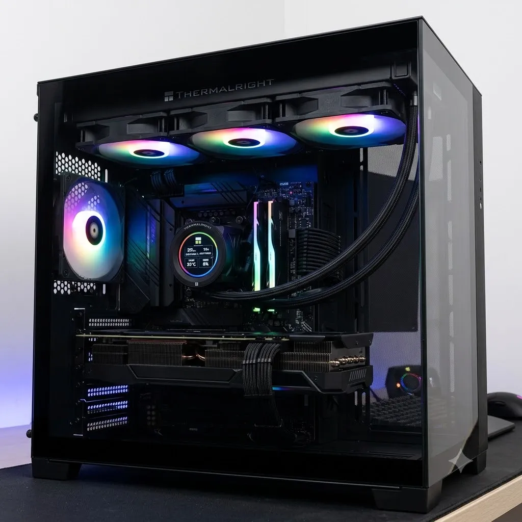 Tản Nhiệt Nước Cao Cấp Thermalright Core Vision 360 Black ARGB