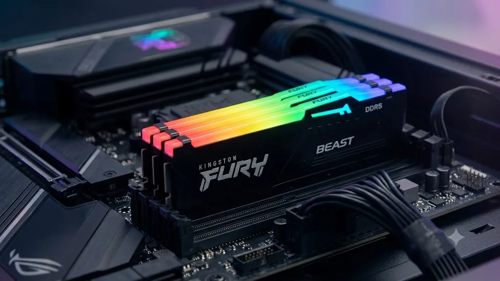 RAM PC Kingston FURY Beast RGB DDR5