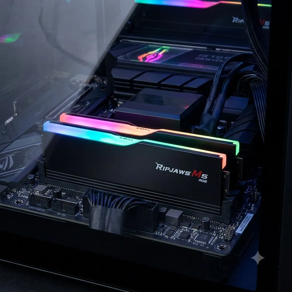 RAM PC G.Skill Ripjaws M5 RGB 32GB 5200MHz DDR5 (16GBx2)