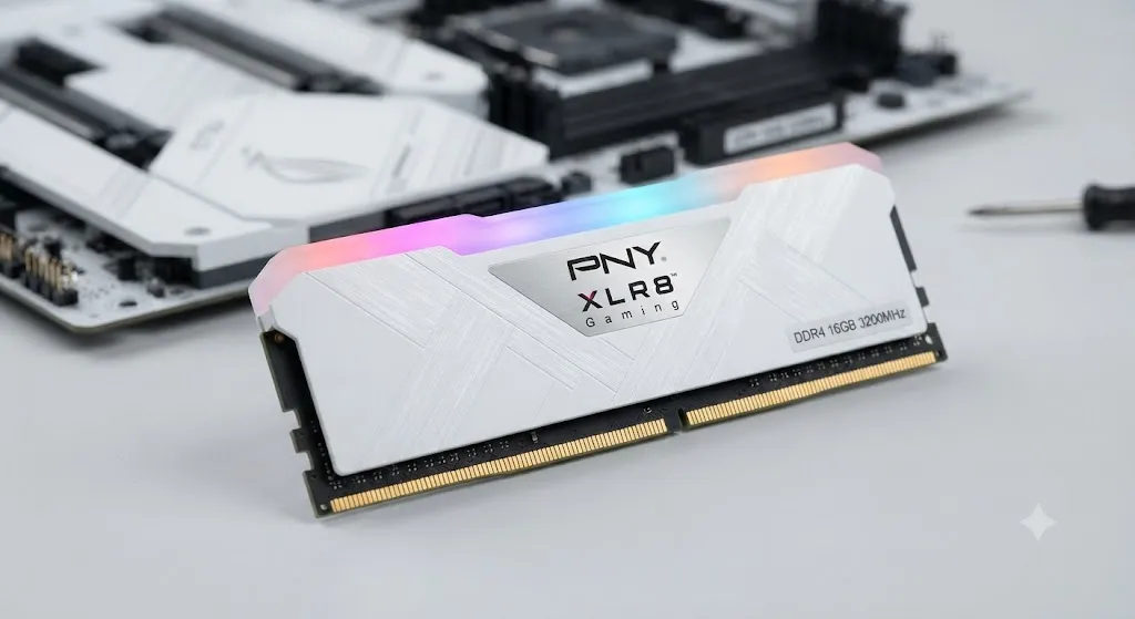 RAM PNY XLR8 Gaming EPIC-X RGB 16GB 3200MHz White