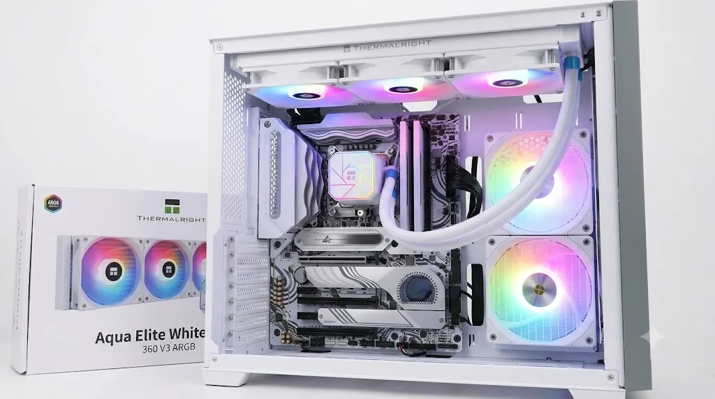 Tản Nhiệt Nước Thermalright Aqua Elite 360 White V3 ARGB