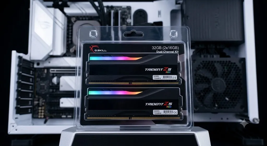 RAM G.SKILL Trident Z5 RGB Black DDR5 7200MHz 32GB
