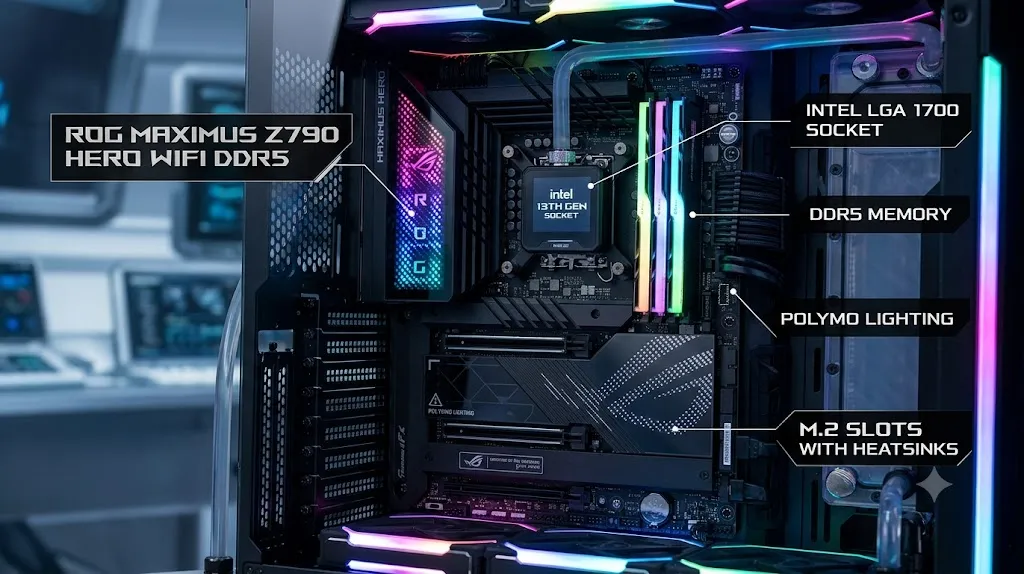 ASUS ROG MAXIMUS Z790 HERO WIFI DDR5