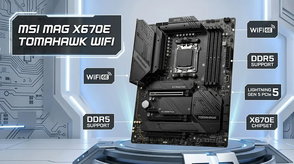 Mainboard MSI MAG X670E TOMAHAWK WIFI DDR5