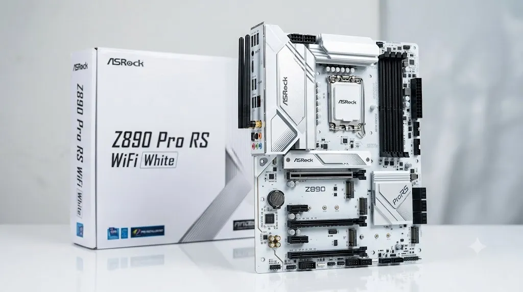 Mainboard ASRock Z890 Pro RS WiFi White DDR5