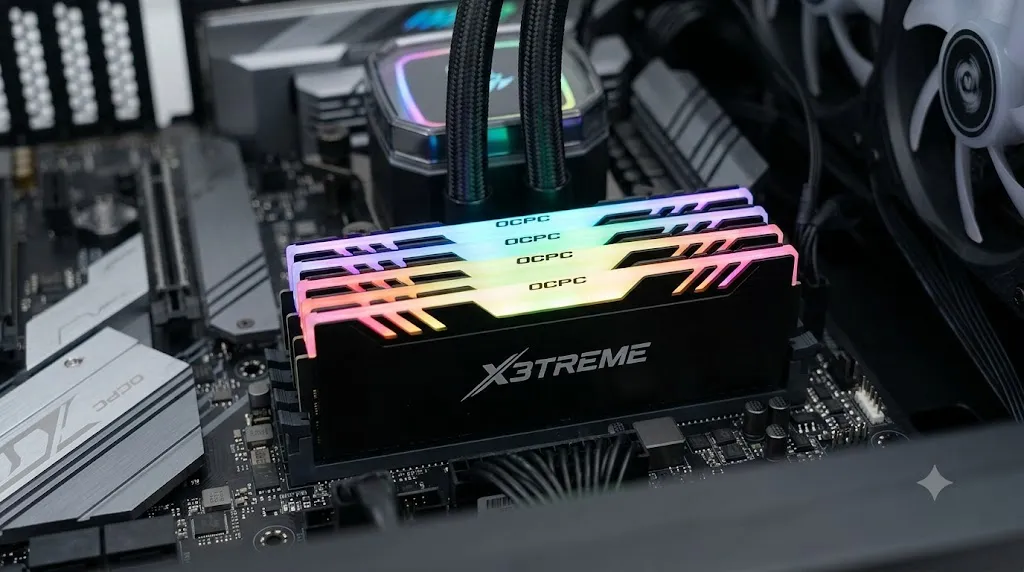 RAM X3TREME OCPC DDR4 16GB BUS 3200 RGB