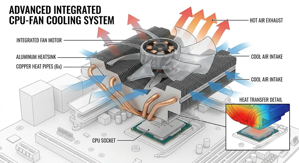 Fan CPU Là Gì? Cách Chọn Fan CPU Tốt Nhất Cho PC Hiệu Năng Cao