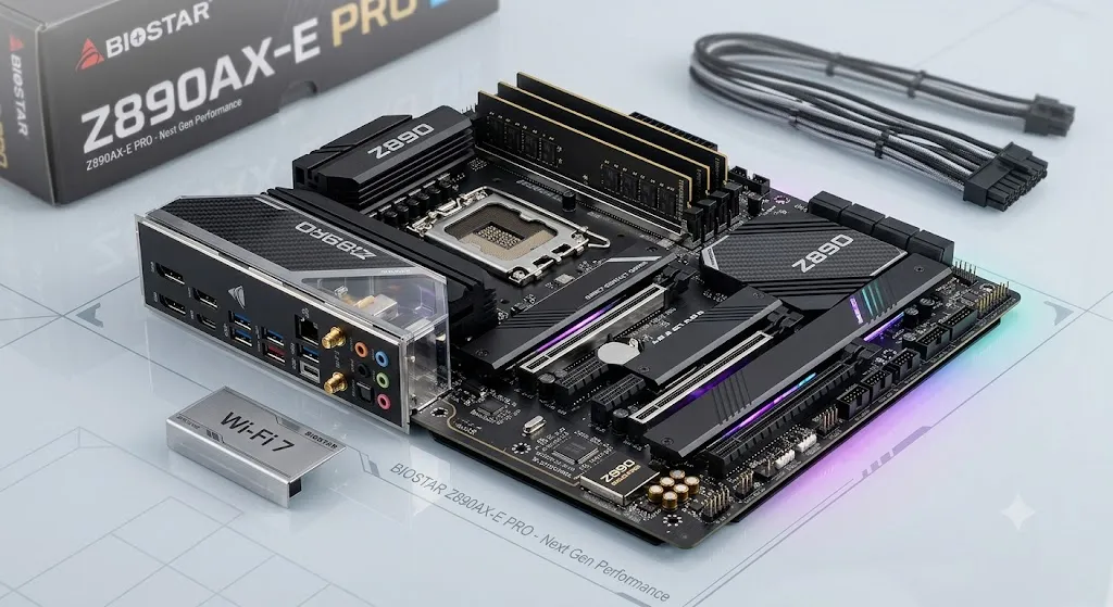 Bo Mạch Chủ Biostar Z890AX-E PRO