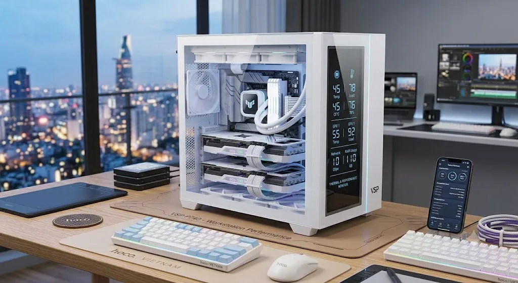 Vỏ Case Máy Tính Workstation VSP P740