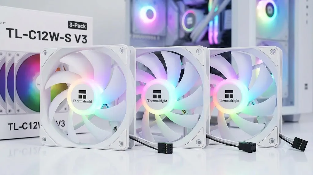Quạt Tản Nhiệt Thermalright TL-C12W-S V3 ARGB 120mm