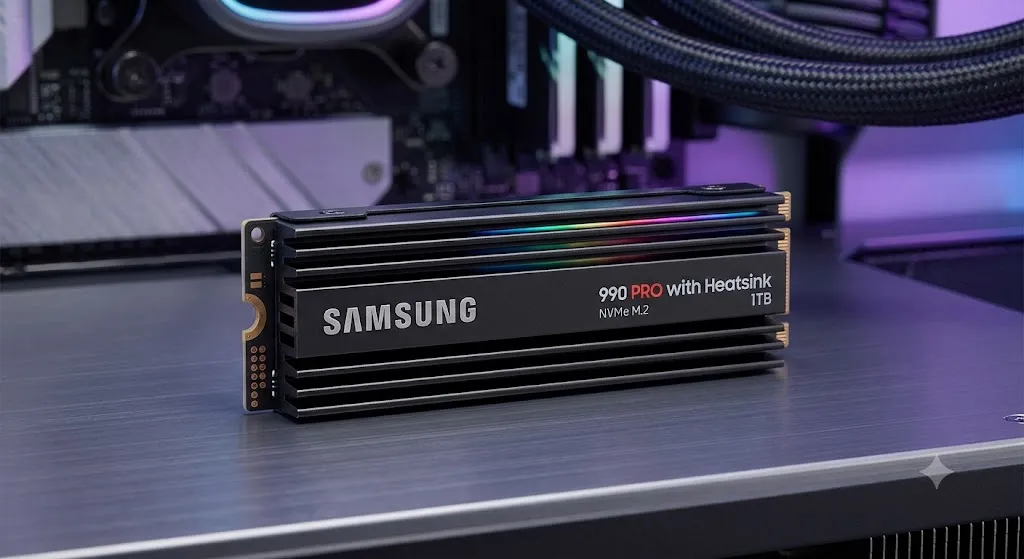 SSD Samsung 990 PRO Heatsink 1TB