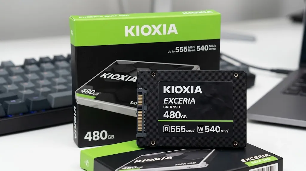 SSD SATA 480GB KIOXIA EXCERIA R555 W540