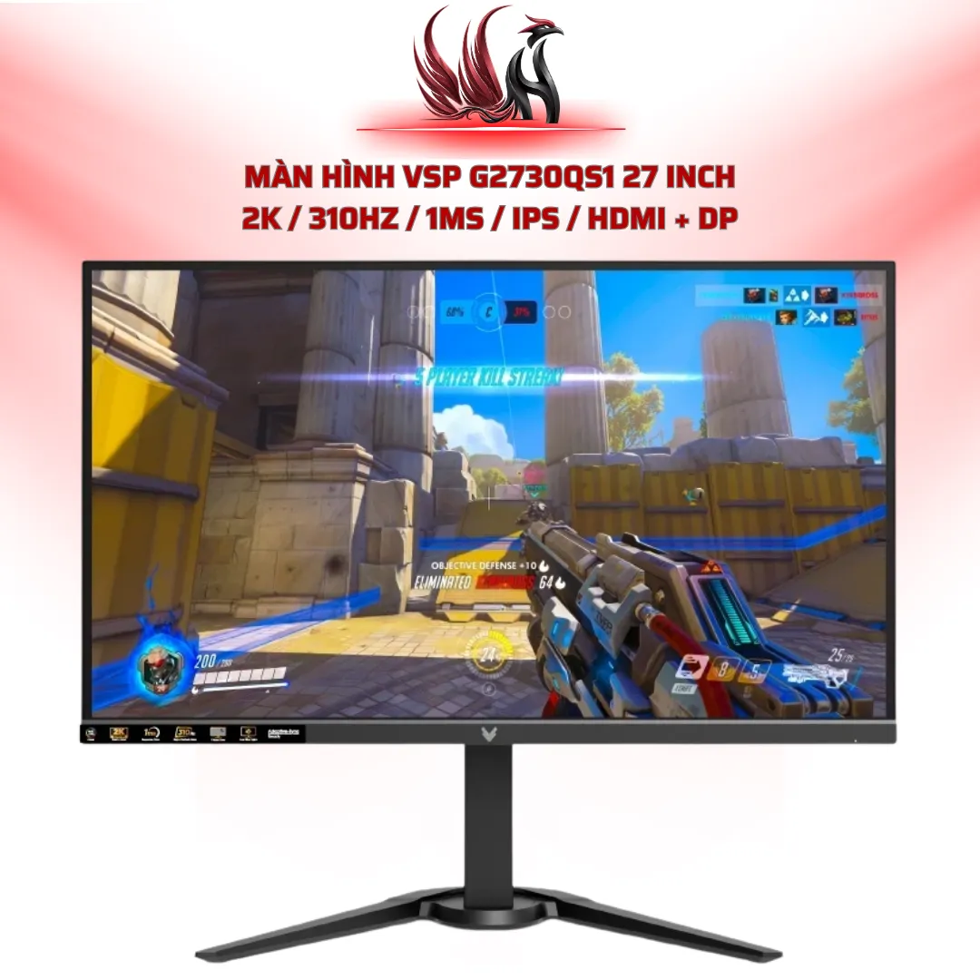Màn Hình VSP G2730QS1 27 Inch 2K / 310Hz / 1ms / IPS / HDMI + DP | HOCO STORE PC