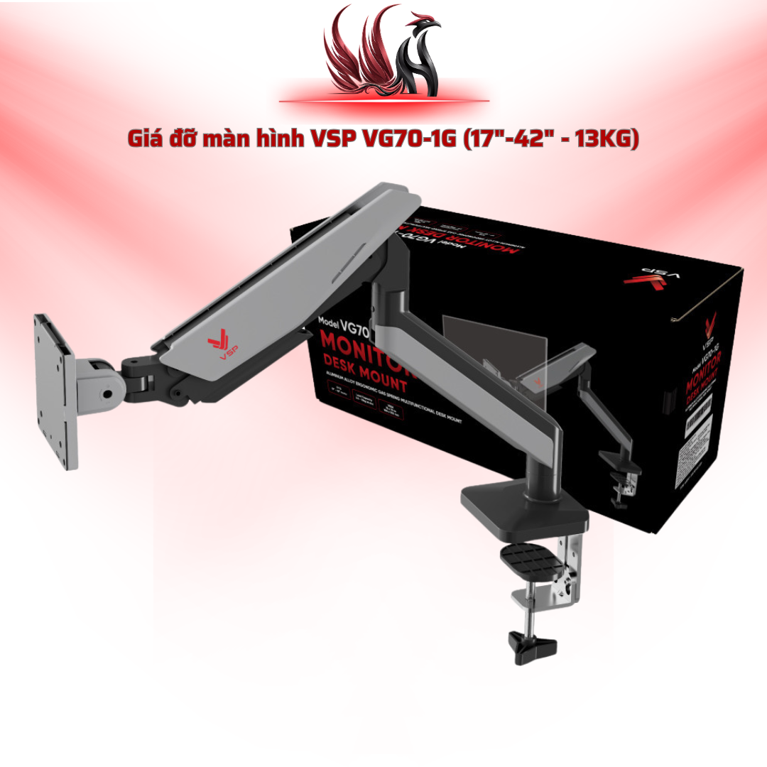 Giá Treo Màn Hình VSP VG70-1G 17–42 Inch – Tải 13kg | HOCO STORE PC