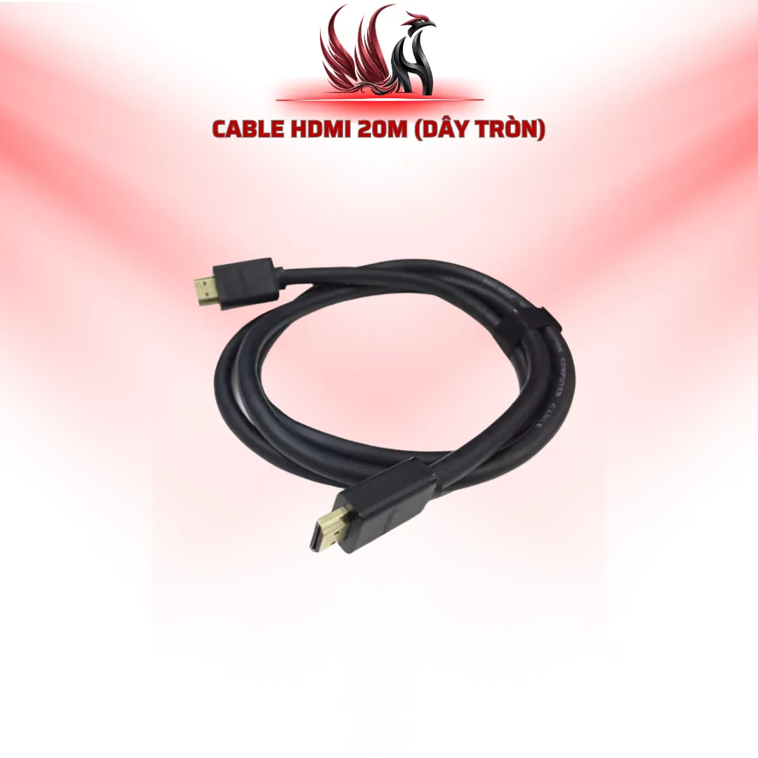 Cáp HDMI 20M Dây Tròn | HOCO STORE