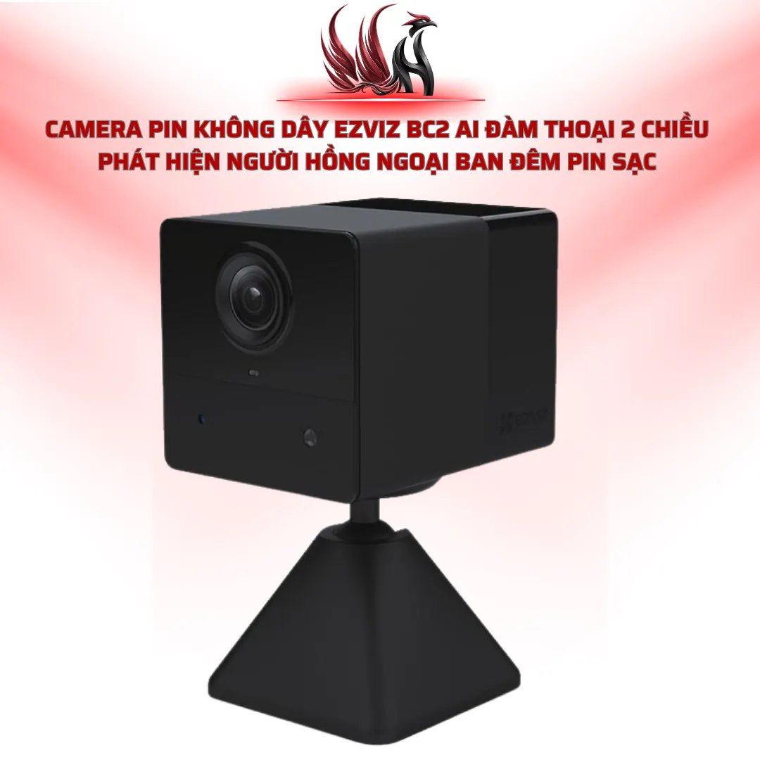 Camera Pin Không Dây EZVIZ BC2 Full HD AI Đàm Thoại 2 Chiều | HOCO STORE