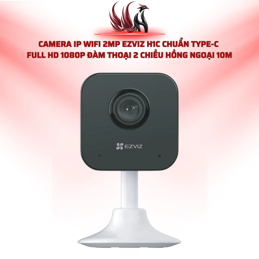 Camera IP WiFi 2MP EZVIZ H1C Full HD 1080P Type-C | HOCO STORE