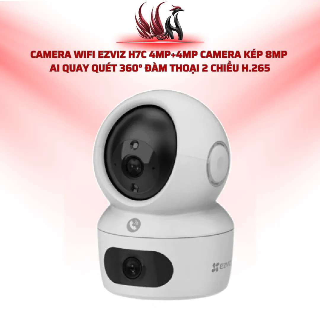 Camera WiFi EZVIZ H7C 4MP+4MP Camera Kép 8MP AI Quay Quét 360° | HOCO STORE