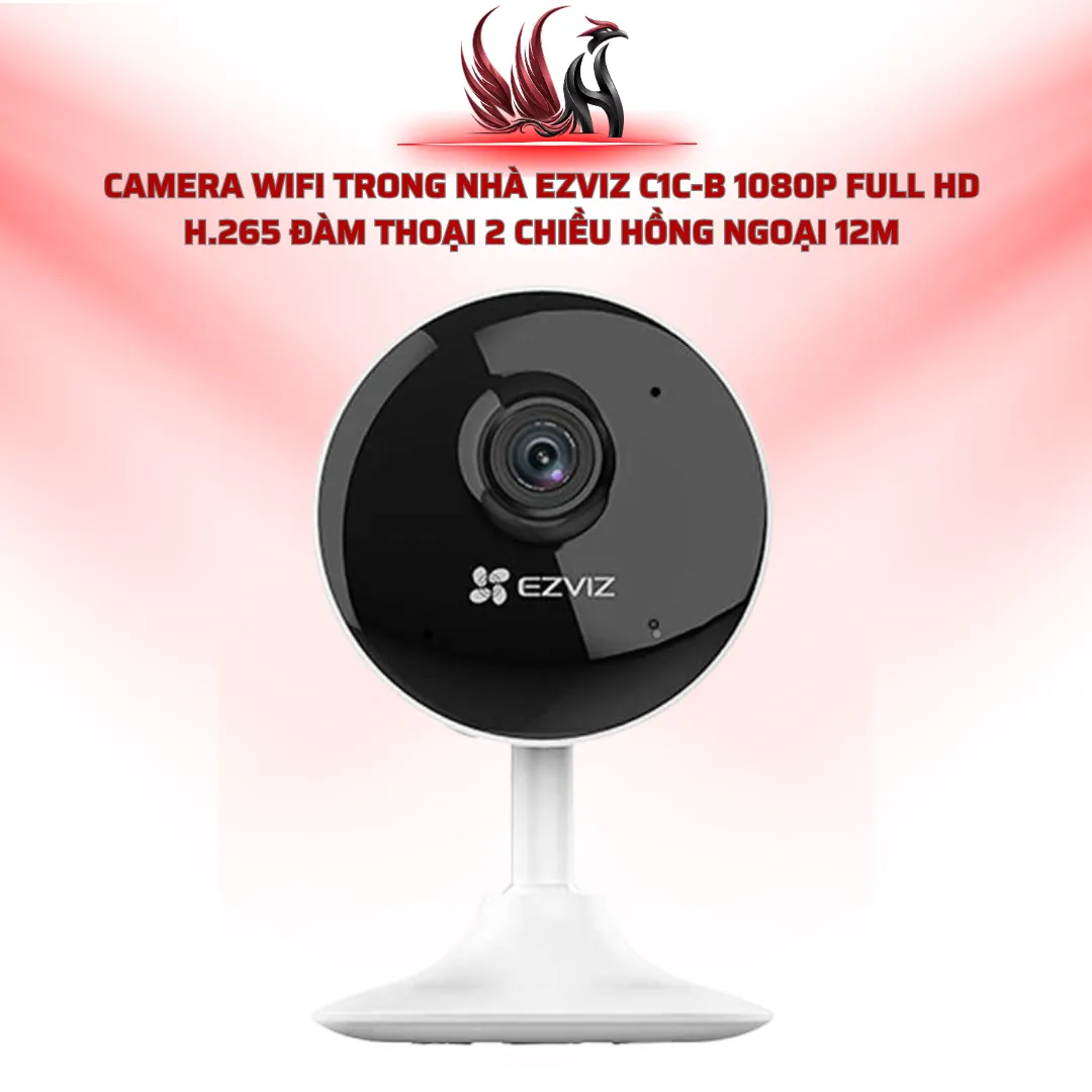 Camera WiFi Trong Nhà EZVIZ C1C-B 1080P Full HD H.265 Đàm Thoại 2 Chiều | HOCO STORE