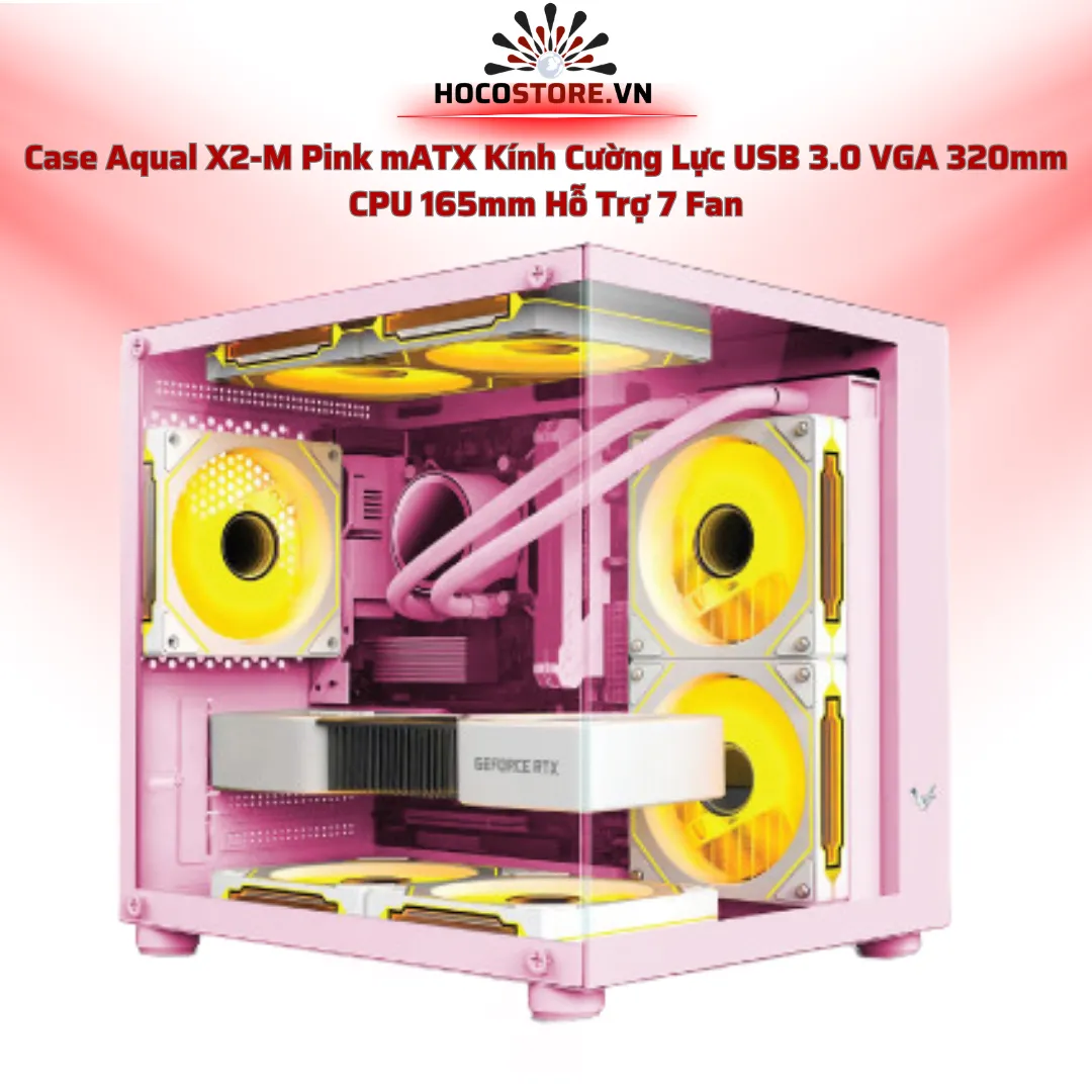 Đánh Giá Chi Tiết Vỏ Case Máy Tính VSP Aqua X2 M Case Micro ATX