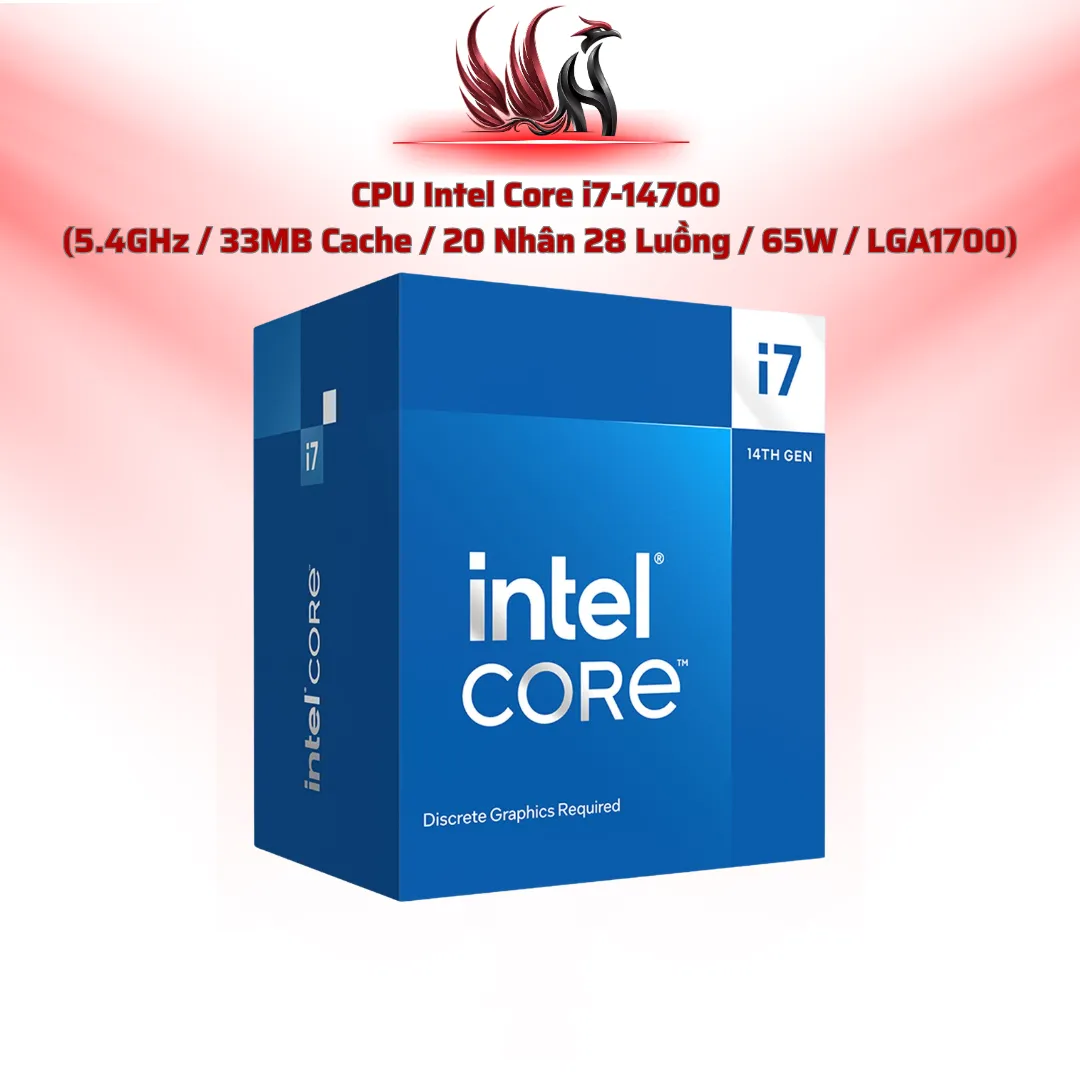 CPU Intel Core i7-14700 20C/28T 5.4GHz Cache 33MB LGA1700 | HOCO STORE PC