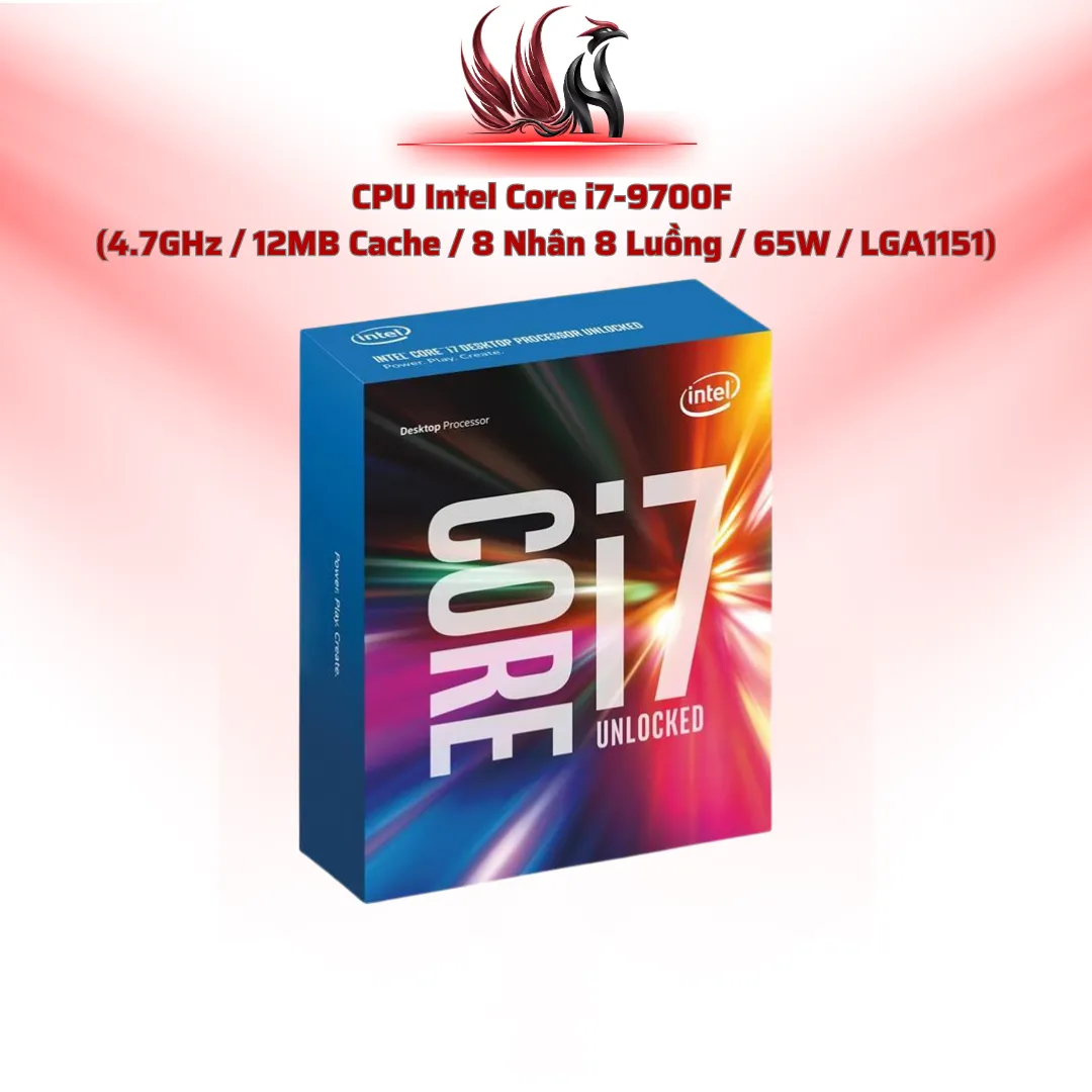 CPU Intel Core i7-9700F 8C/8T 4.7GHz Cache 12MB LGA1151 | HOCO STORE PC