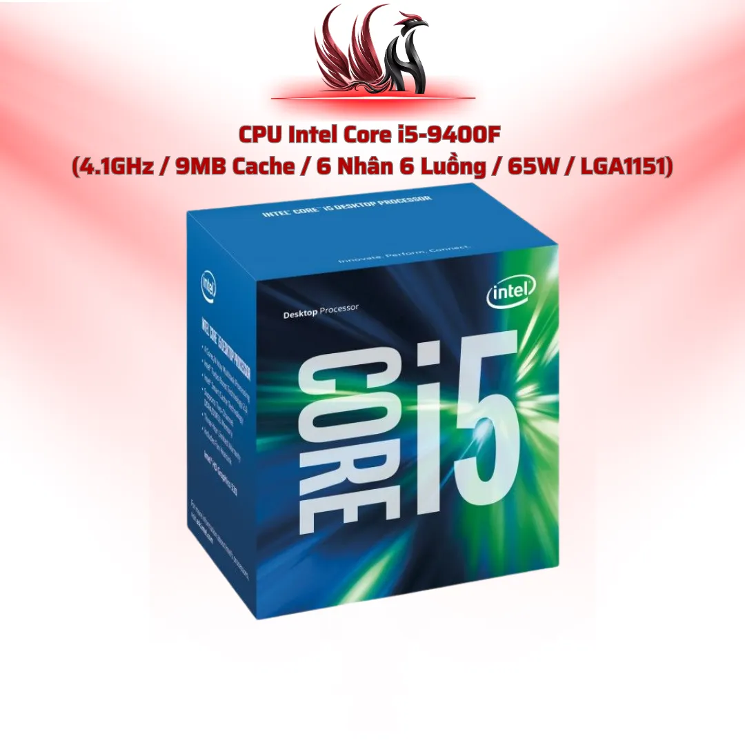 CPU Intel Core i5-9400F 6C/6T 4.1GHz Cache 9MB LGA1151 | HOCO STORE PC