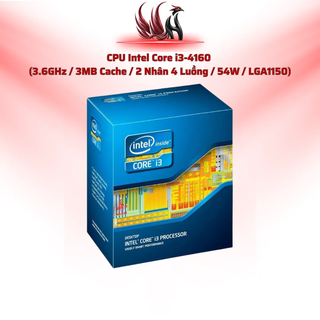 CPU Intel Core i3-4160 2C/4T 3.6GHz Cache 3MB LGA1150 | HOCO STORE PC