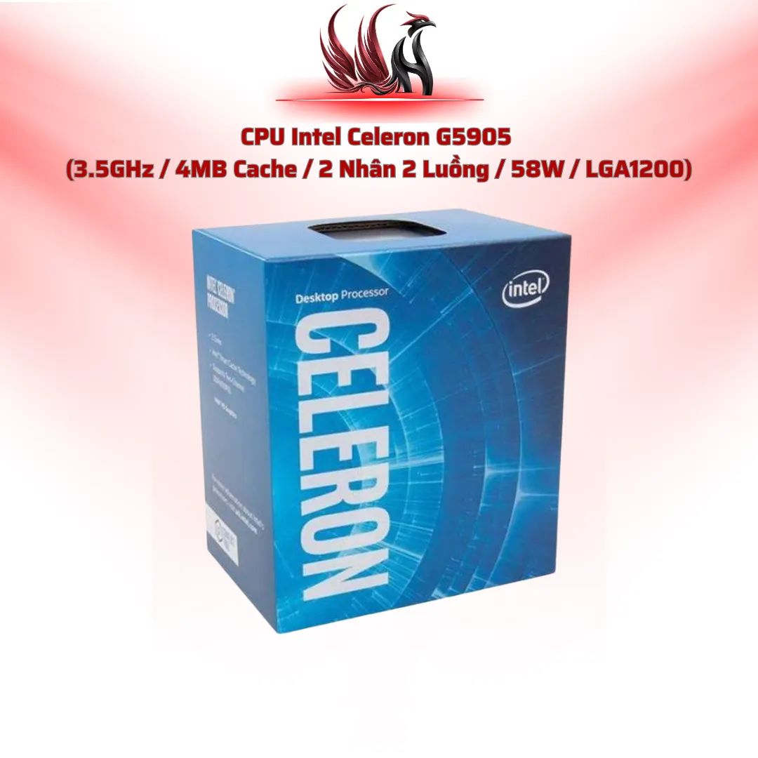 CPU Intel Celeron G5905 2C/2T 3.5GHz Cache 4MB LGA1200 | HOCO STORE PC